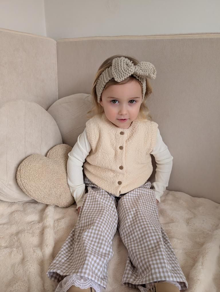 AW1 - Ziah Double Knit Bow Headband