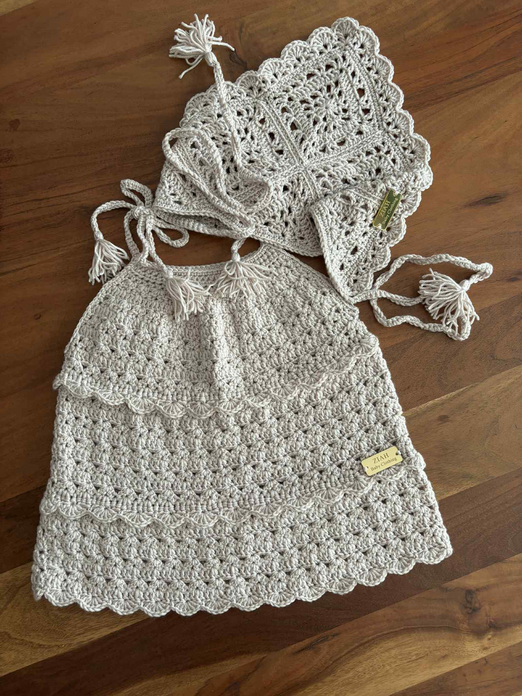 26S - (5-10Years)The Ziah Scallop Detailed Dress
