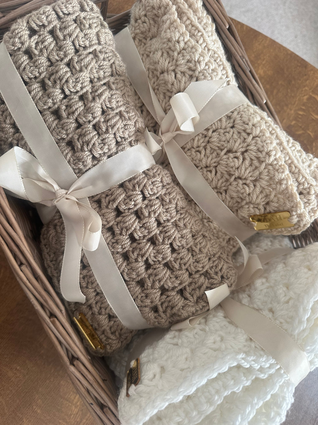 Cream Cloud - Marshmallow Cloud Ziah Blanket 20” x 30”