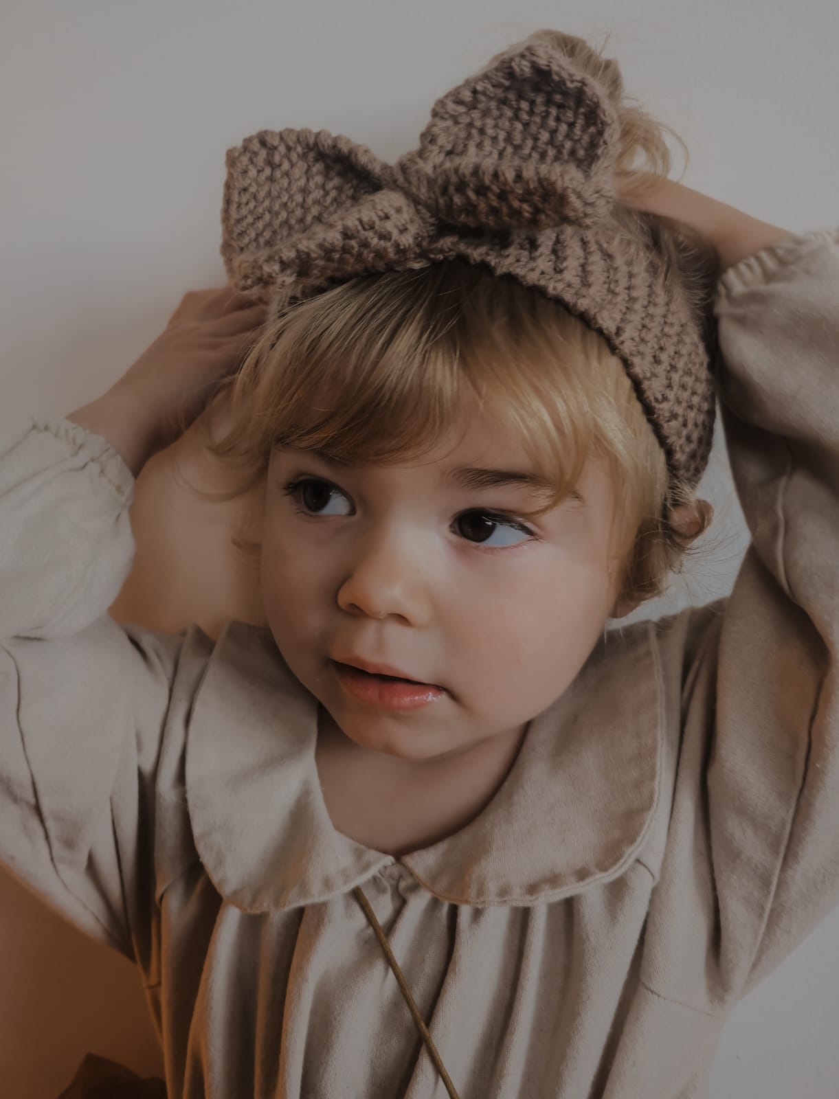 AW1 - Ziah Double Knit Bow Headband