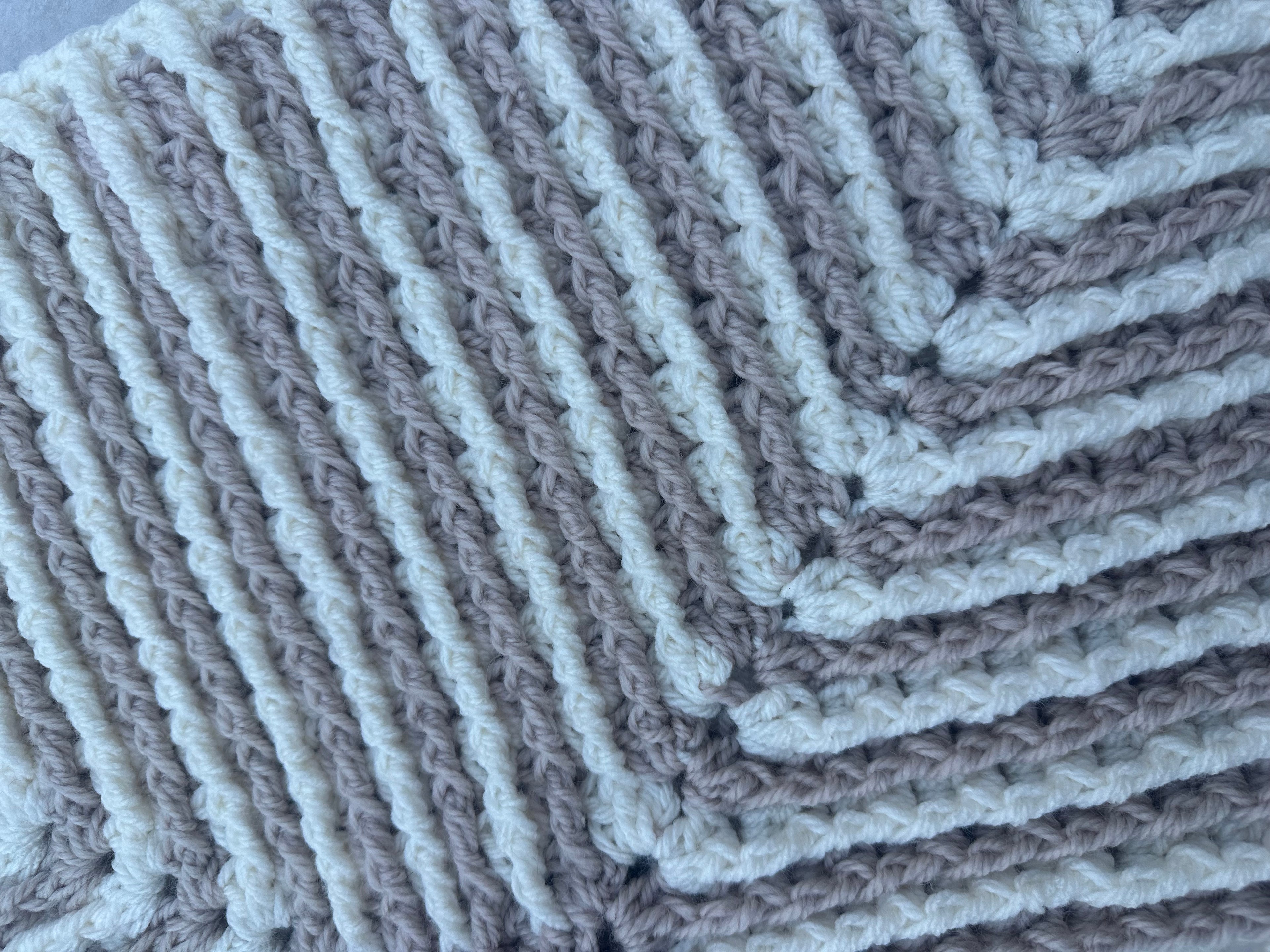 Cream Cloud - Ziah Ridge Blanket
