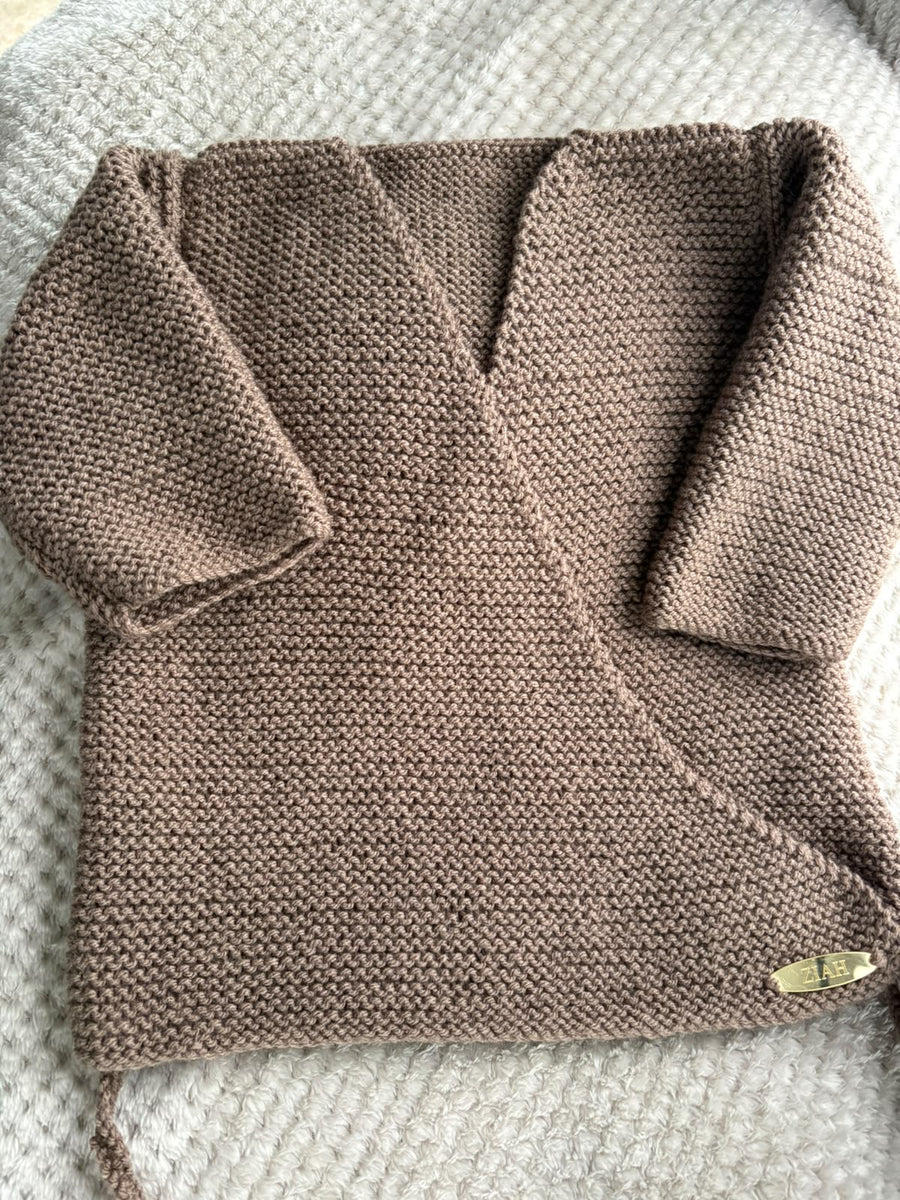 Cloud Double Knit Wrap Cardigan