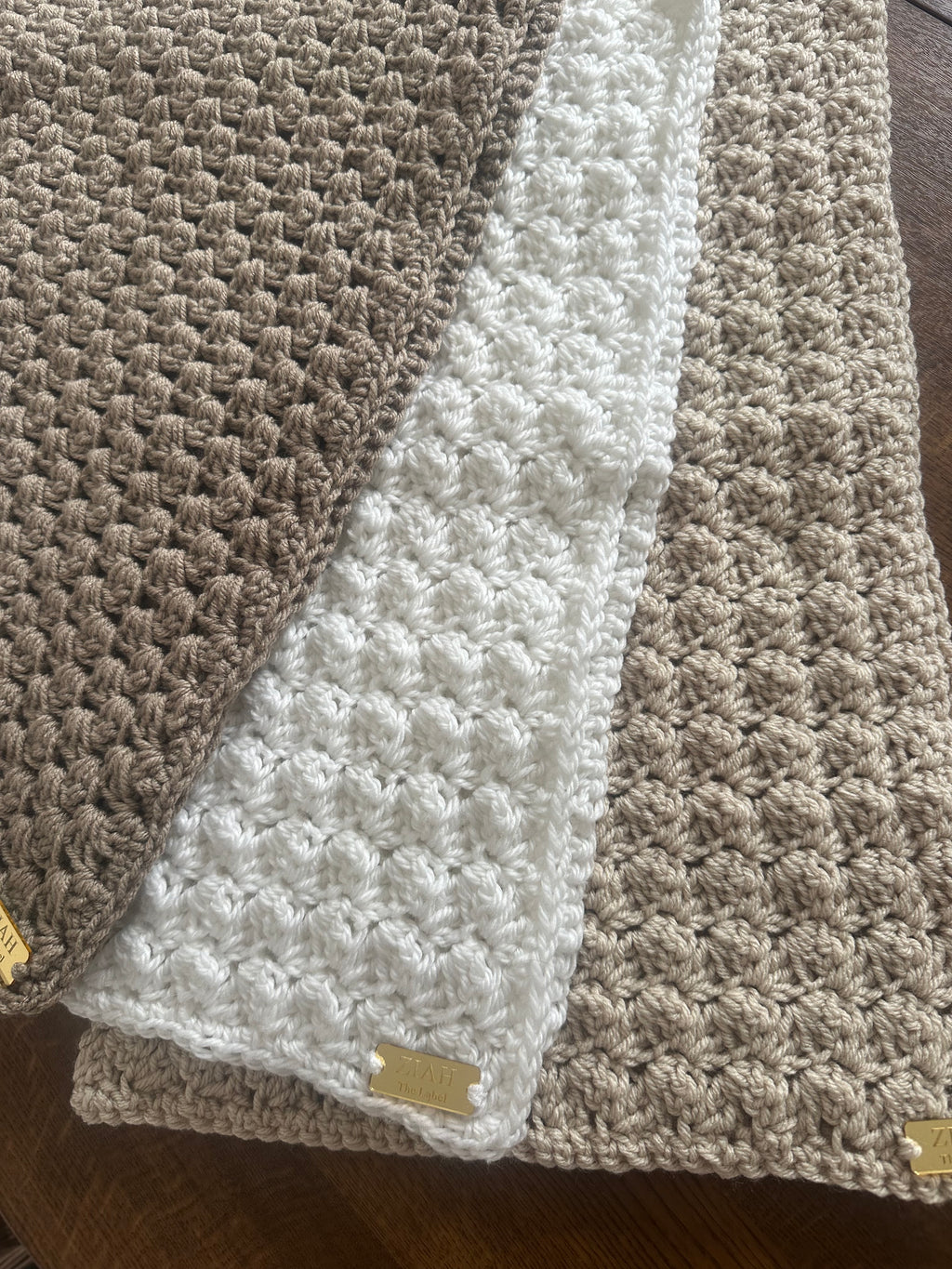 Cream Cloud - Marshmallow Cloud Ziah Blanket 20” x 30”