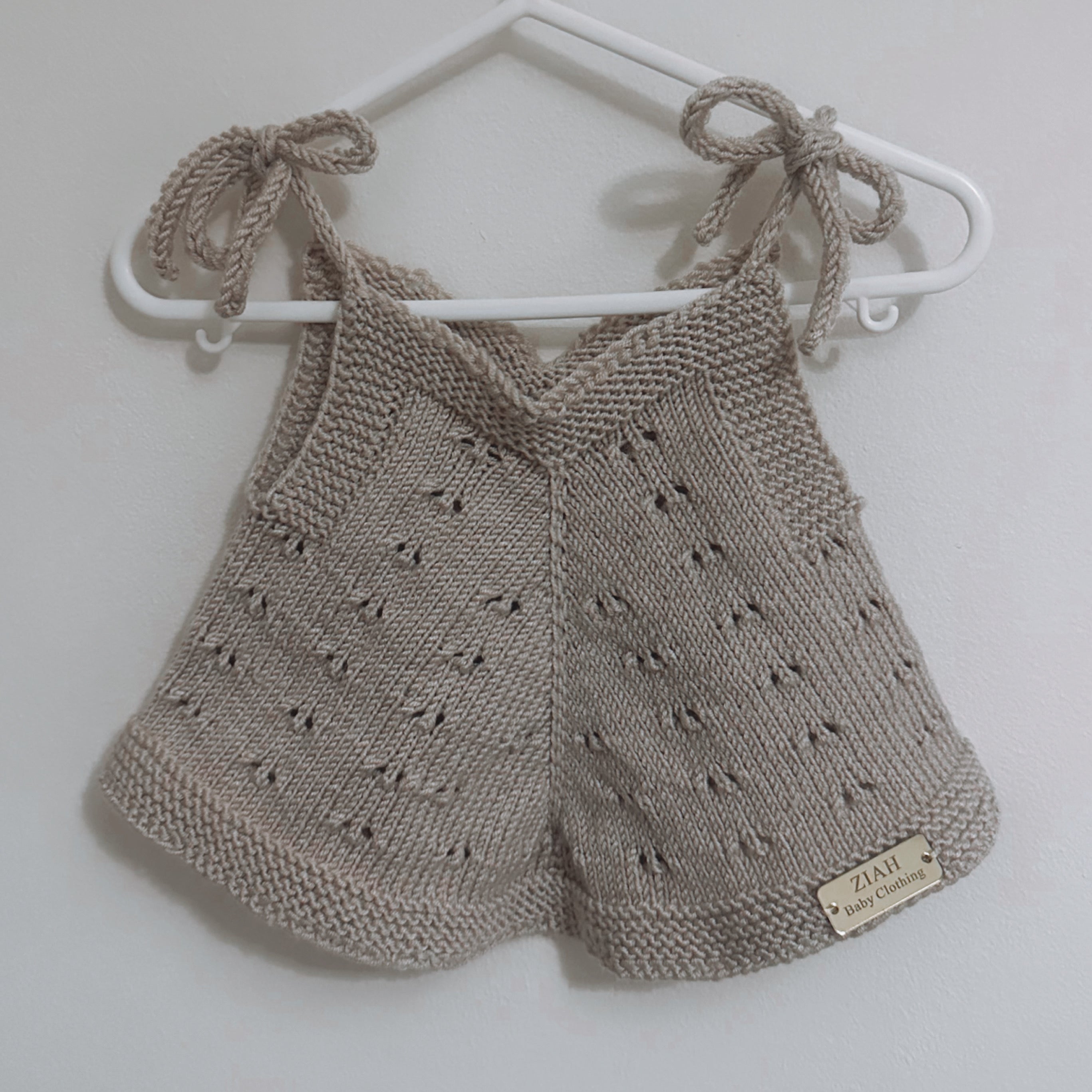 26S - The Ziah Eyelet Tie Top
