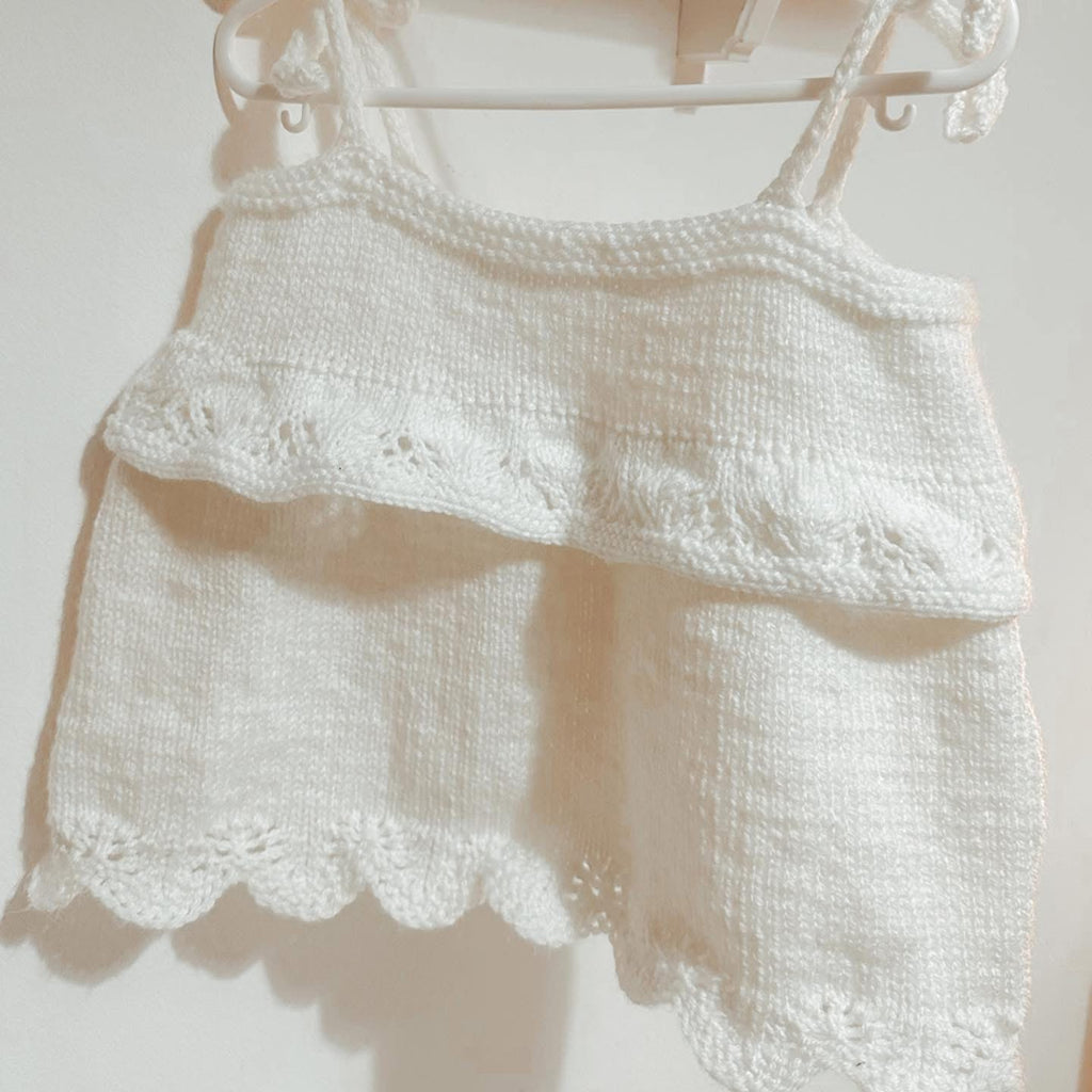 26S- Ziah Scallop Top