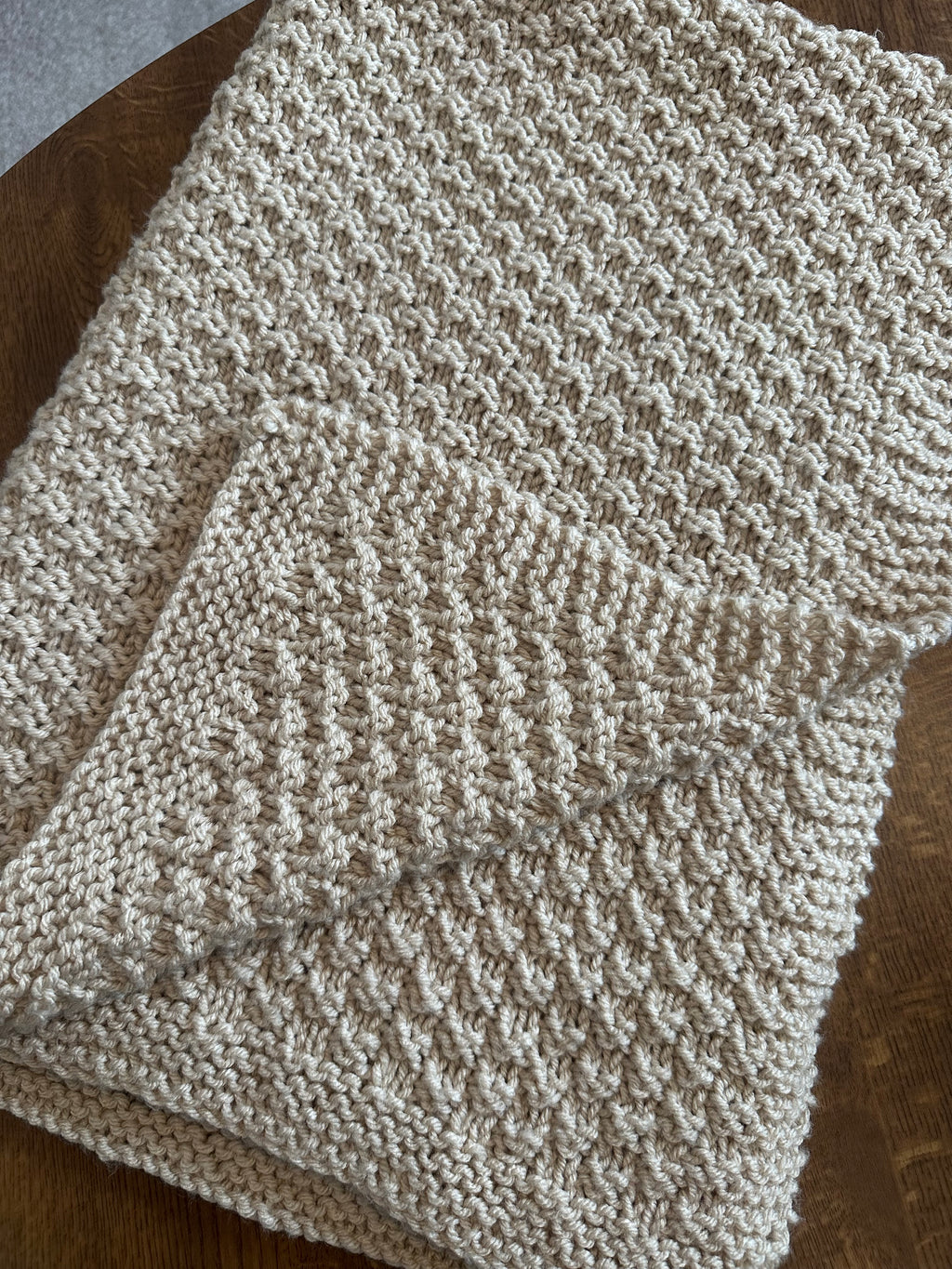 Moss Stitch Ziah Cloud Blanket