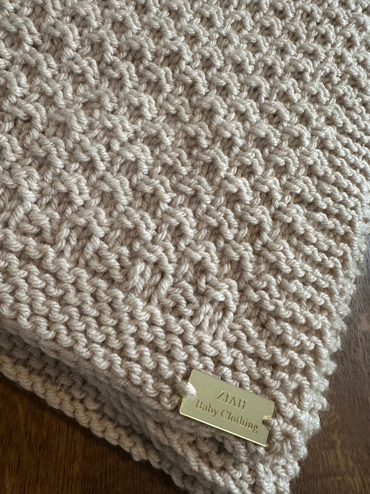 Moss Stitch Ziah Cloud Blanket