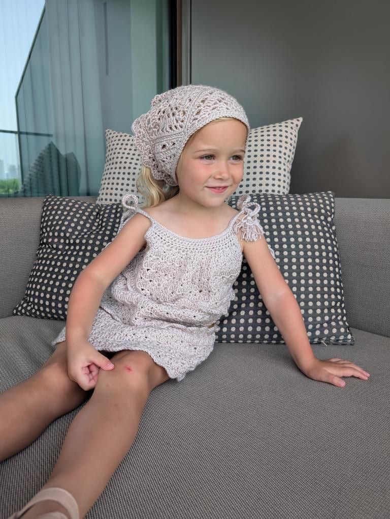 26S - (0-4 Years)The Ziah Scallop Detailed Dress