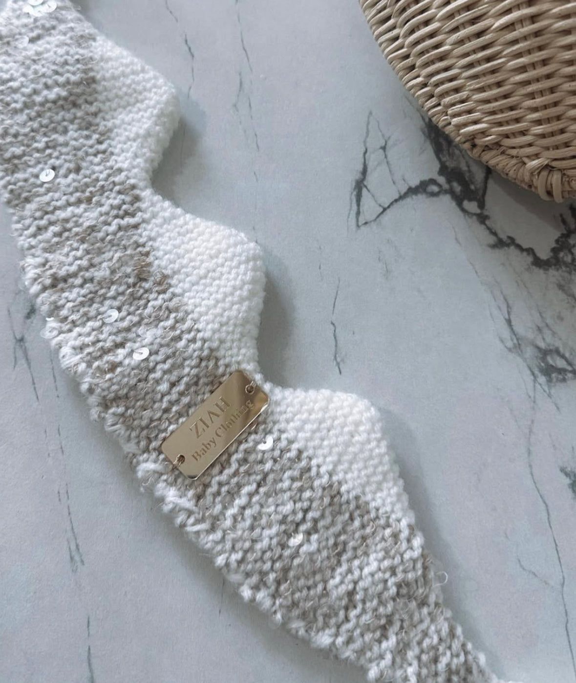 Celebration - Ziah Knitted Occasion Crown