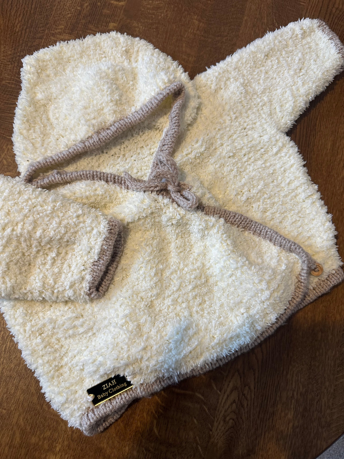 Cream Cloud - The Cosy Cloud Ziah Wrap Jumper