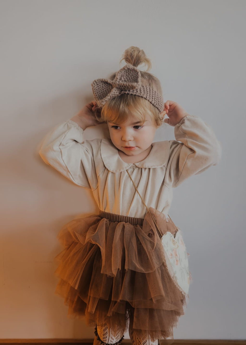 AW1 - Ziah Double Knit Bow Headband