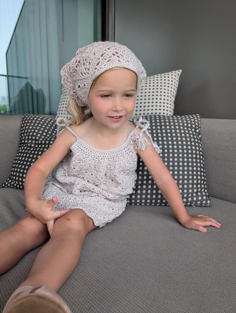 26S - (5-10Years)The Ziah Scallop Detailed Dress