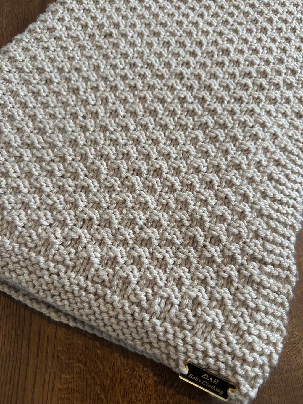 Moss Stitch Ziah Cloud Blanket