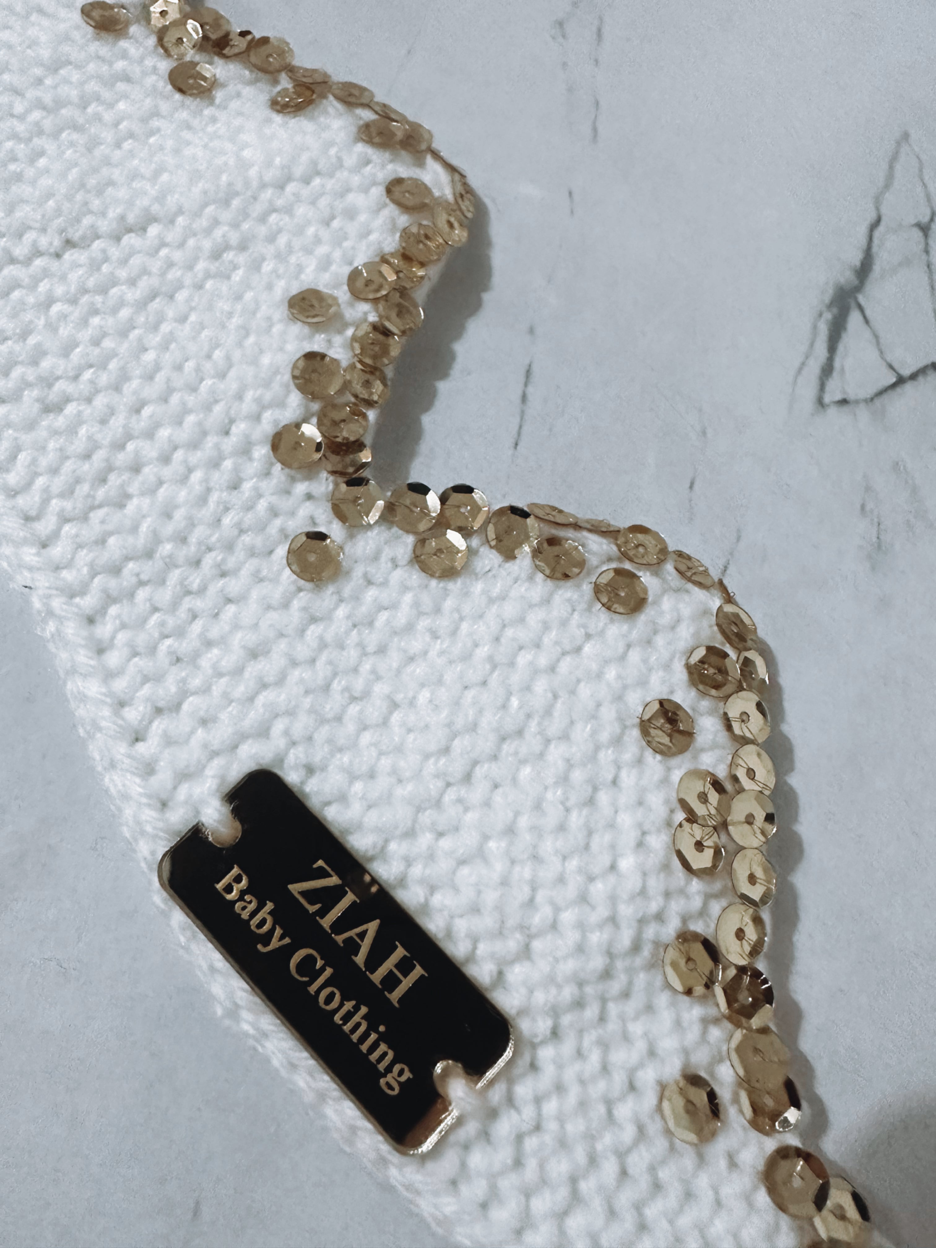 Celebration - Ziah Knitted Occasion Crown