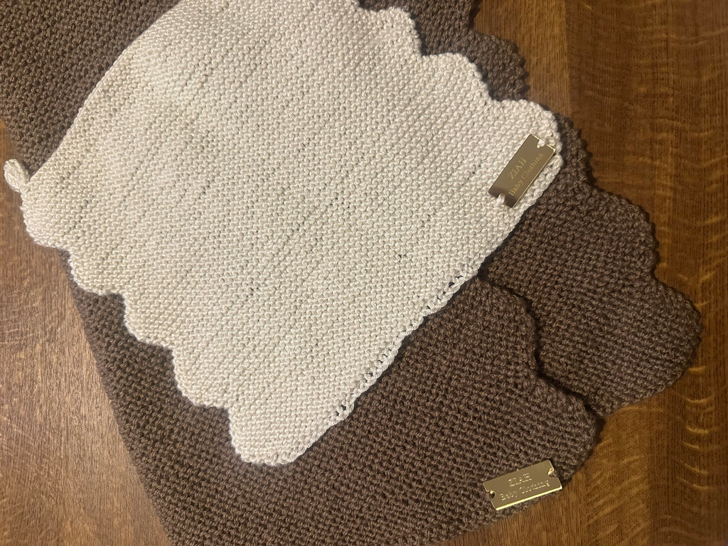 Cream Cloud Double Knit Ziah Comforter