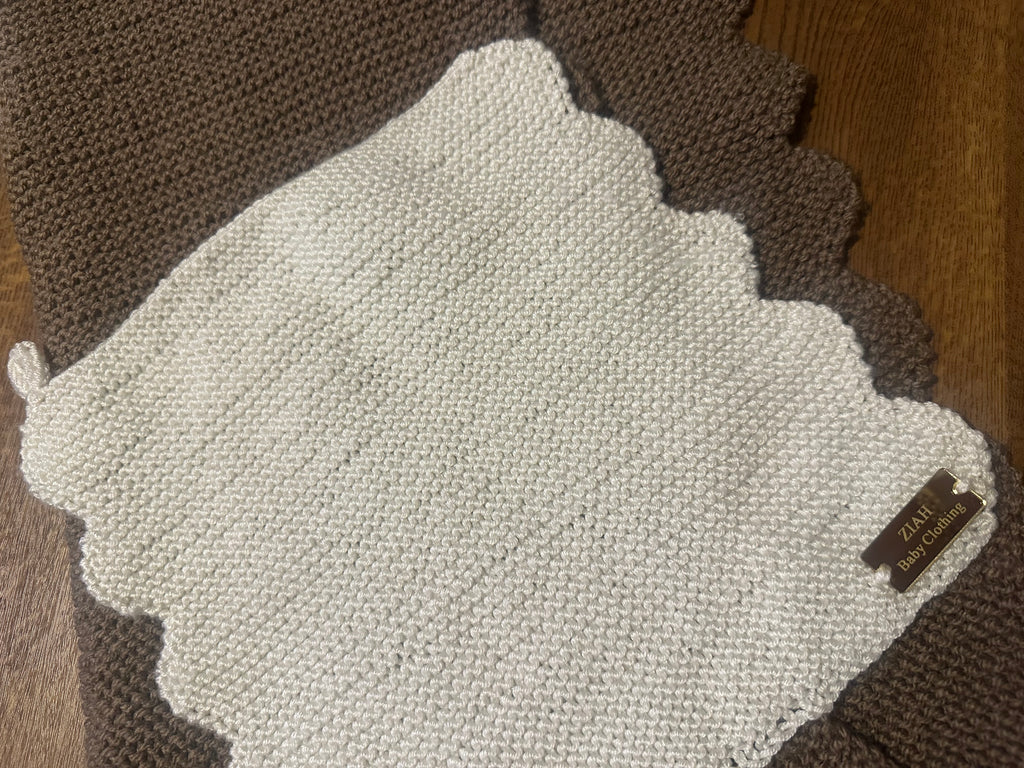 Cream Cloud Double Knit Ziah Comforter