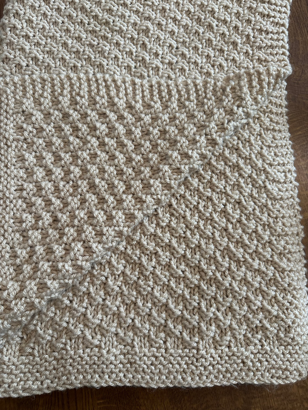 Moss Stitch Ziah Cloud Blanket